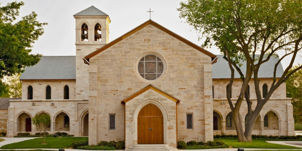 Casady Preparatory School chapel building in The Village Oklahoma.